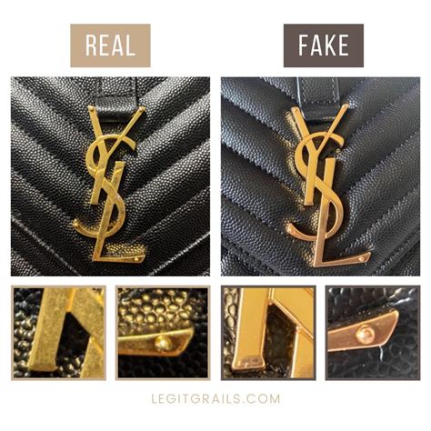 how to spot a fake ysl kate bag|ysl kate authentic.